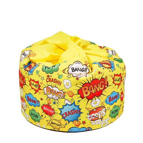 Moderner Sitzsack - COMIC  - GOPAK - Stoff / wasserdicht / mehrfarbig