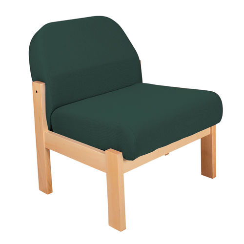 Moderner Kaminsessel - DELUXE - GOPAK - Stoff / Holz / mit abnehmbarem Kissen
