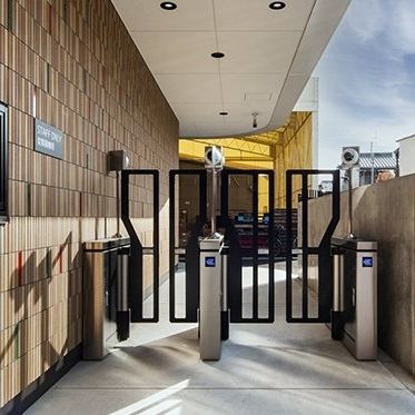 Speed Gate / für Zugangskontrolle - LAG - Kumahira - Sicherheit / Edelstahl / Aluminium