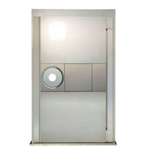 Tür mit verstärktem Schloss - HE2110W - Kumahira - für Innenbereich / Metall / einflügelig
