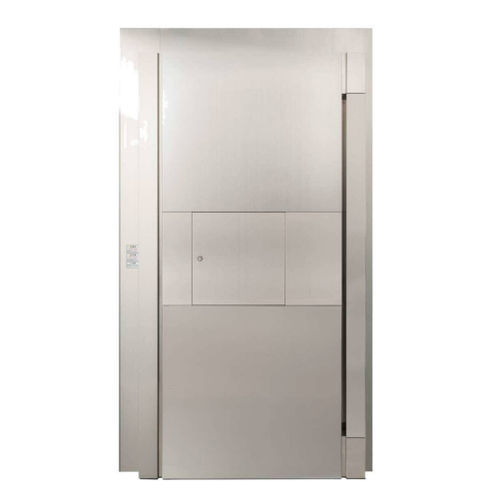 Tür mit verstärktem Schloss - HE2100N - Kumahira - für Innenbereich / Metall / einflügelig