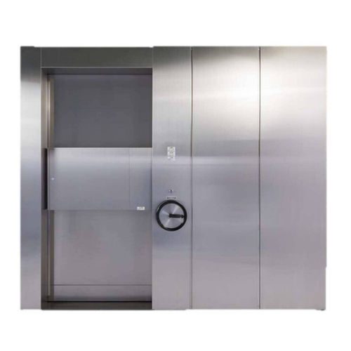 Tür für Innenbereich - SE2110WB - Kumahira - Metall / einflügelig / gepanzert