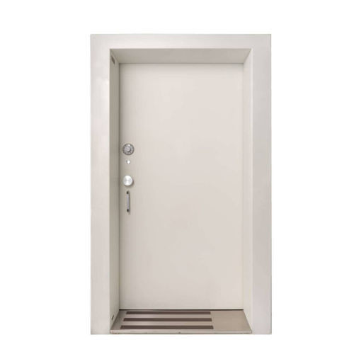 Tür mit verstärktem Schloss - SE1060N - Kumahira - für Innenbereich / Metall / einflügelig