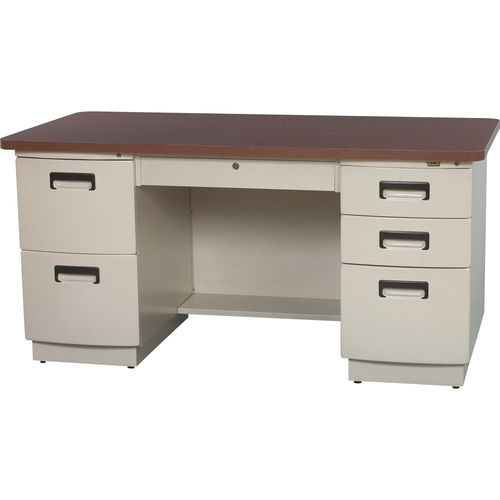 Stil-Schreibtisch - TEACHER'S DESK  - Columbia - Stahl / mit Stauraum / für Schulen