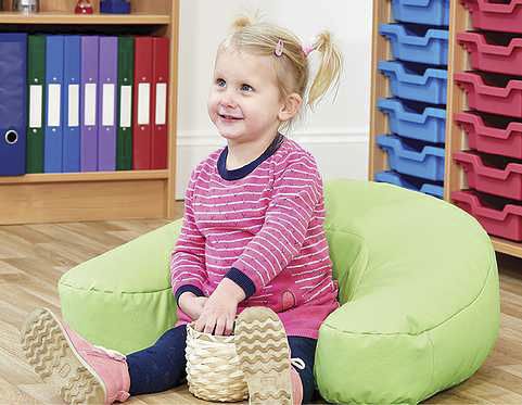 Moderner Sitzsack - D81152 - WILLOWBROOK Education - Stoff / Polster / ergonomisch