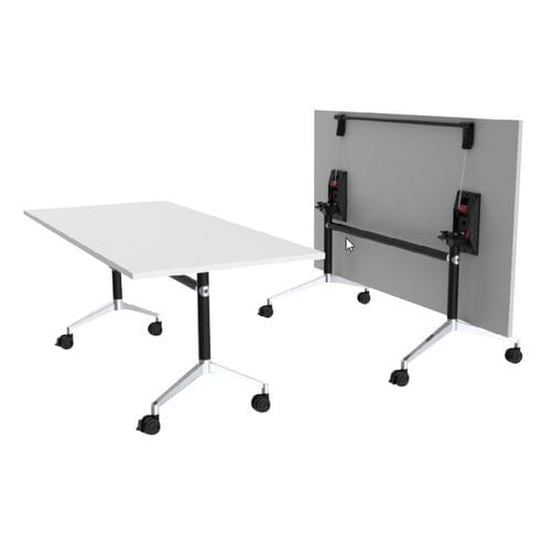 Moderner Tisch - RE-T Series - BATGER - Laminat / Gestell aus Metall / rechteckig