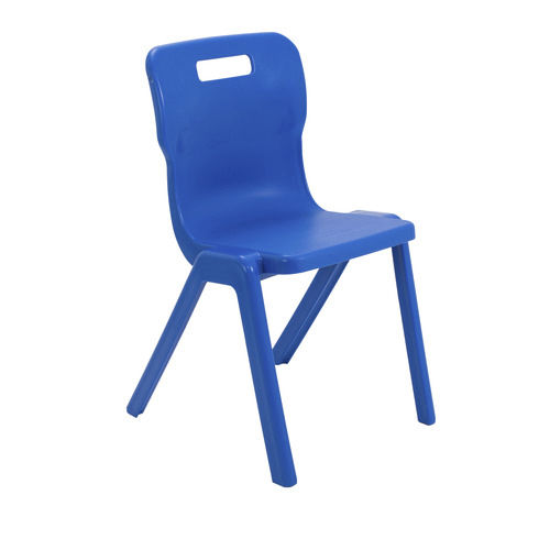 Moderner Stuhl - ONE PIECE - titan furniture - für den Innenraum / Polypropylen / Gestell aus Stahl
