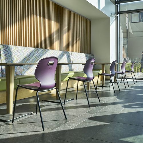 Moderner Stuhl - ARC - titan furniture - für den Innenraum / Polypropylen / Glasfaser