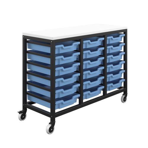 Lagerwagen - T-STOR - titan furniture - für Schulen / für Universität / Büro