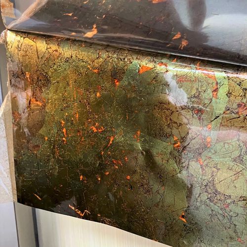 Dekorative Folie / zur Anwendung auf Glas - Greenish Sakura - Duco - für Innenausbau / für Trennwand / für Schaufenster