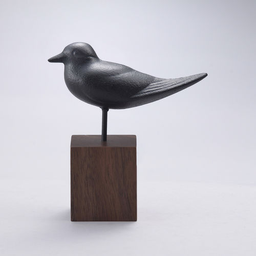Gusseisenskulptur - TR-01 - Chushin Kobo Co., Ltd. - blau / schwarz / braun