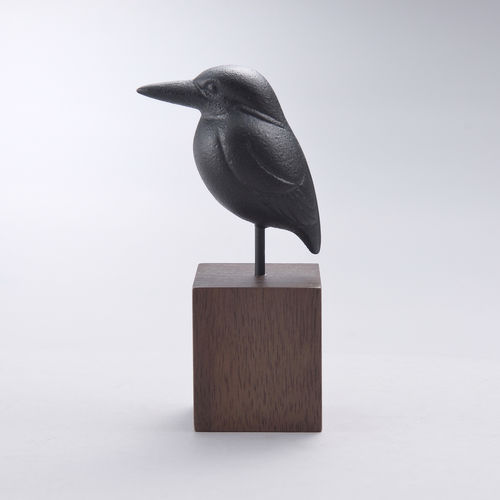 Gusseisenskulptur - TR-03 - Chushin Kobo Co., Ltd. - grün / schwarz / gelb