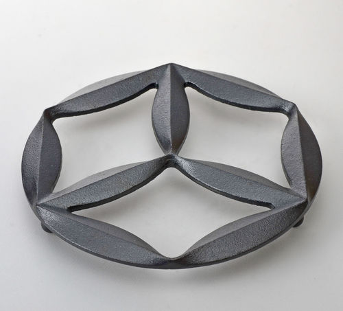 Gusseisen-Untersetzer - CH-26L - Chushin Kobo Co., Ltd. - rund