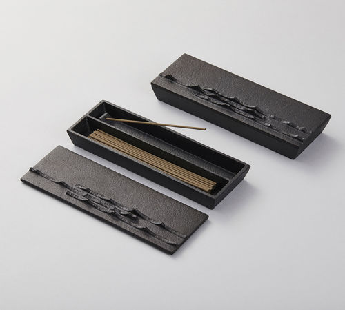 Gusseisen-Aufbewahrungsbox - HS-32L - Chushin Kobo Co., Ltd. - mit Deckel