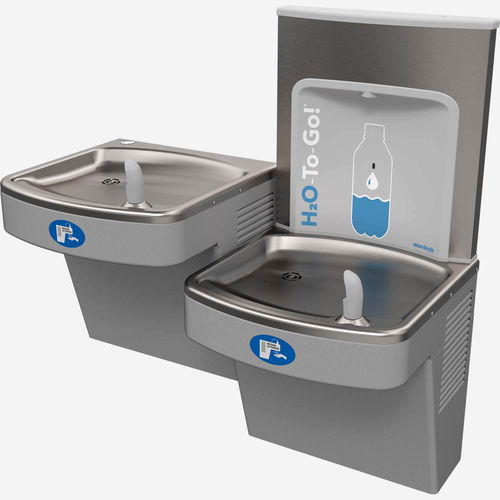 Wasserspender für kaltes Wasser - A172.8-UG-SOC-BF12 Series - murdock - berührungslos / für Schulen / für Bahnhof