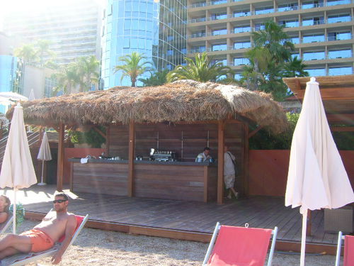 Kiosk für gewerbliche Nutzung - MERIDIEN - Beach Concept - für Außenbereich / Holz / modular