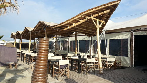 Selbsttragende Pergola - GILIS - Beach Concept - Holz / Holzdach / zerlegbar