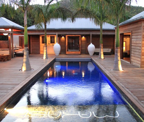 Fertigbauhaus - SAINT BARTH - Beach Concept - Bungalow-Stil / Modul / erdbebensicher