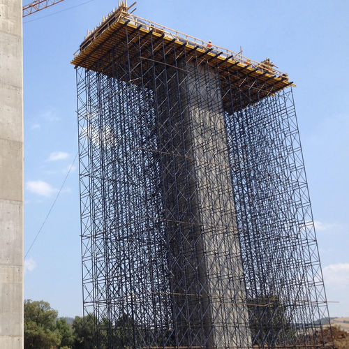 Gerüst / galvanisiertem Stahl - SLABFORM - OZLER Formwork - hoch