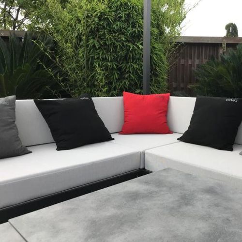 Kissen für Sofas - Coussin insensible à l'eau - MOUSSES ETOILES - Stuhl / Außen / quadratisch