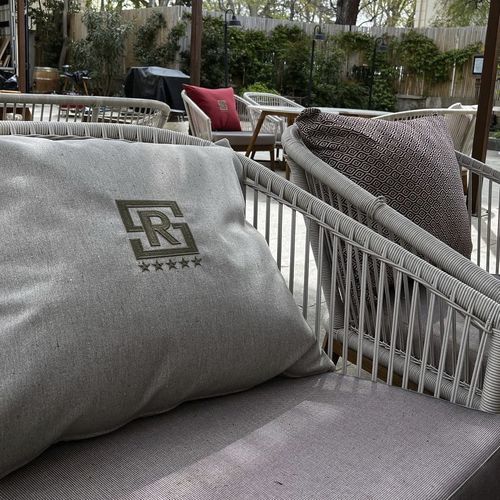 Individuell gestaltbares Kissen - MOUSSES ETOILES - für Sofas / Stuhl / Sitz