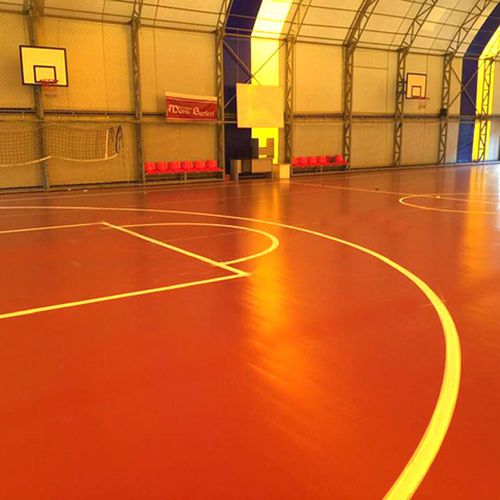 Schutzputz - POLYSPORT 952-SEMIMAT - KDF - Sports Flooring Production - wasserdicht / zur Endbearbeitung / für den Innenbereich