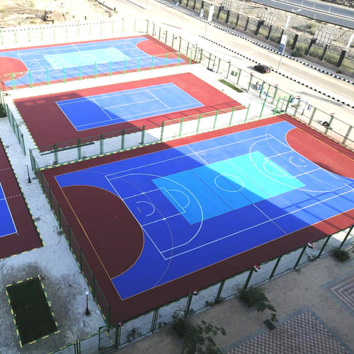 Acrylfarbe - ELASTOMARK 818 - KDF - Sports Flooring Production - Schutz / Endbearbeitung / für Außenbereich