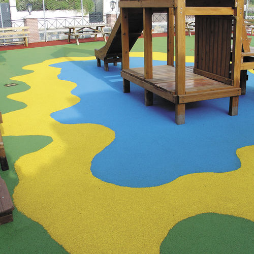 Bindemittel auf Polymerbasis - PU BINDER 1120 - KDF - Sports Flooring Production - auf Polyurethan-Basis / für Böden / für Außenboden
