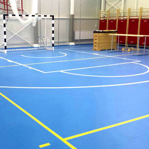Spachtelputz - POLYSPORT STUCCO 1050 - KDF - Sports Flooring Production - für Spielplätze / für Sportplätze / für Fußboden