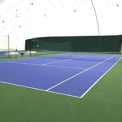 Sportboden für den Innenraum - WET-POUR POLYFLEX AEL-IN - KDF - Sports Flooring Production - Acryl / für Sportplätze / für sportliche Aktivität