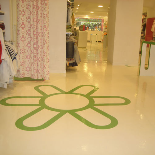 Polyurethan-Bodenbelag - POLFLOOR PU 807  - KDF - Sports Flooring Production - für den Innenraum / Industrie / für öffentliches Schwimmbad