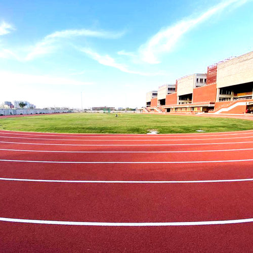 Sportboden für den Innenraum - POLTRACK FULL-PU - KDF - Sports Flooring Production - für Außenbereich / Synthetik / Polyurethan