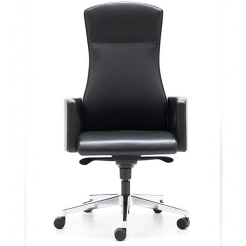 Moderner Chefsessel - ELEGANCE - OFISTIM - Leder / mit Kopfstütze / Hochlehner
