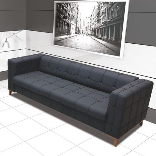 Modernes Sofa - LETOON - OFISTIM - Stoff / schwarz / für Gewerbegebrauch