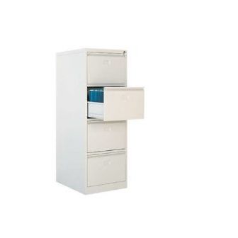 Hoher Aktenschrank - QUADRUPLE - OFISTIM - Laminat / mit Schubladen / modern