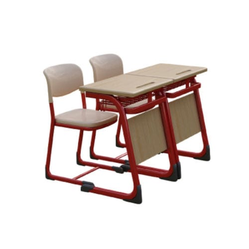 Moderner Unterrichtstisch - NORTHPLUS 01 - OFISTIM - Holz / Gestell aus Metall / rechteckig