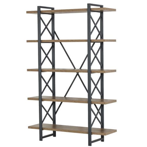 Modernes Bücherregal - OFISTIM - für Gewerbegebrauch / Holz / Metall