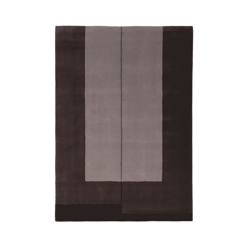 Moderner Teppich - Piano - Alp Carpets - mit geometrischen Motiven / Wolle / rechteckig