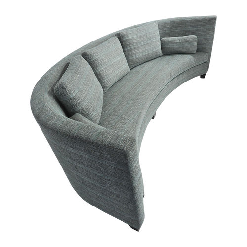 Halbrundes Sofa - MY TAYLOR IS RICH - Pierre COUNOT BLANDIN - modern / Stoff / mit Kissen