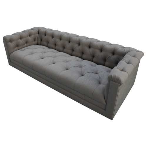 Chesterfield-Sofa - NONCHALANCE  - Pierre COUNOT BLANDIN - Stoff / mit Armlehnen / mit Kissen