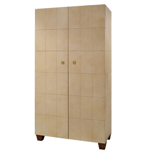 Klassischer Kleiderschrank - PARCHEMIN  - Pierre COUNOT BLANDIN - Buche / Pergamentpapier / mit Schwingtür