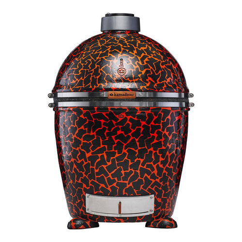 Holzkohle-Gartengrill - KB10 GRANDE ART MOMA - kamado B10 Germany - für professionellen Einsatz / auf Rollen / freistehend
