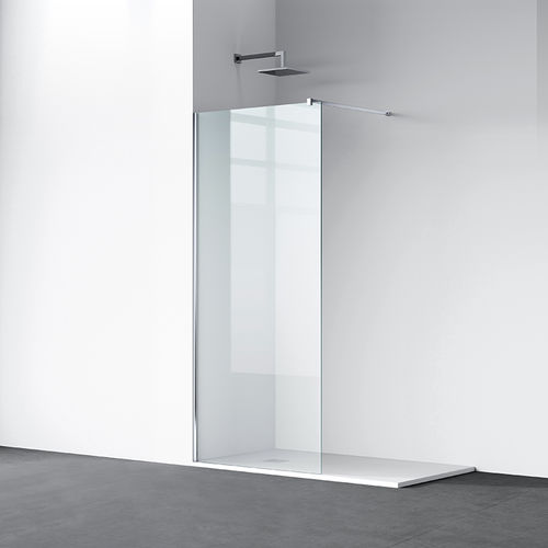 Aluminium-Duschkabine - C30 - DAYA - Hartglas / stationär / für Eckeinbau