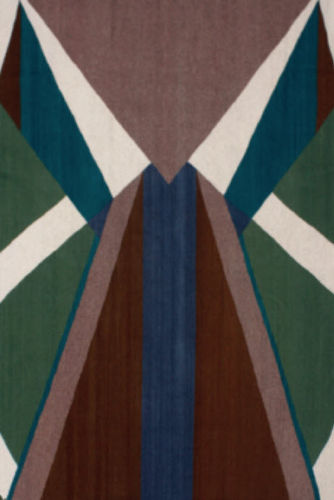 Moderner Teppich - JADE  - ARTYCRAFT - mit geometrischen Motiven / Wolle / rechteckig
