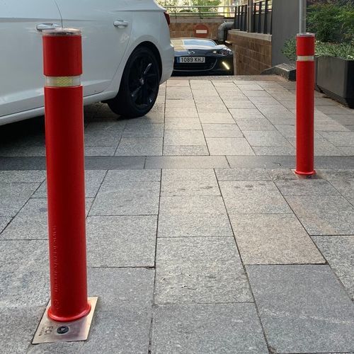 Sicherheits-Sperrpfosten - Smart - FCI URBAN - flexibel / elektronisch / Polyurethan