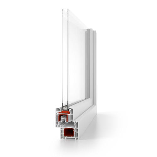 PVC-Fensterprofil - ALUPLAST IDEAL 4000® - Termo Express - wärmeisoliert / Akustik / einbruchsicher