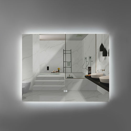 Wandmontierter Spiegel für Badezimmer - HJ-F9070 - Zhejiang wanjie intelligent Bathroom company - modern / rechteckig / Acryl