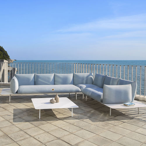 Modulsofa - KONA - IVINI - Eck / modern / für Außenbereich