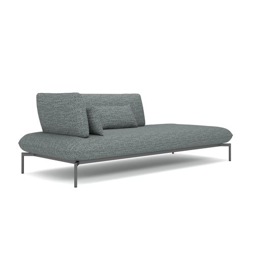 Moderne Récamiere - OZE - IVINI - Stoff / Aluminium / Gestell aus Aluminium