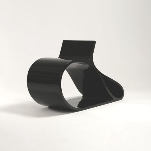Stuhl / originelles Design - BELCANTO - Jason Mizrahi Designs - für den Innenraum / Holzfurnier / Gestell aus Massivholz